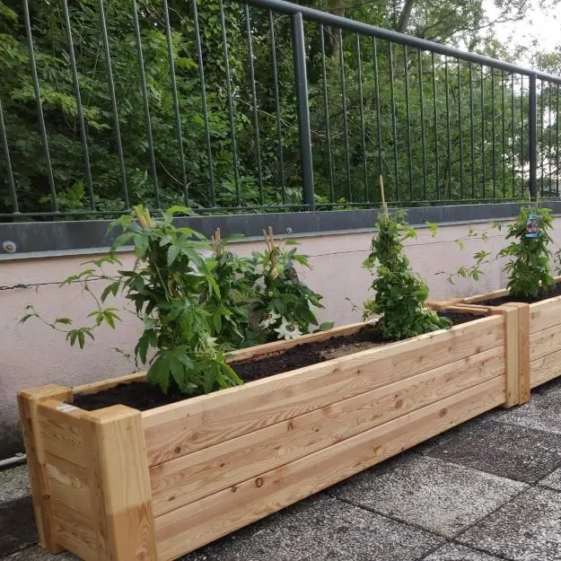 Fioriere in legno: la scelta del materiale giusto per una fioriera duratura - Che legno usare per fioriere fioriere in legno - Che legno usare per fioriere