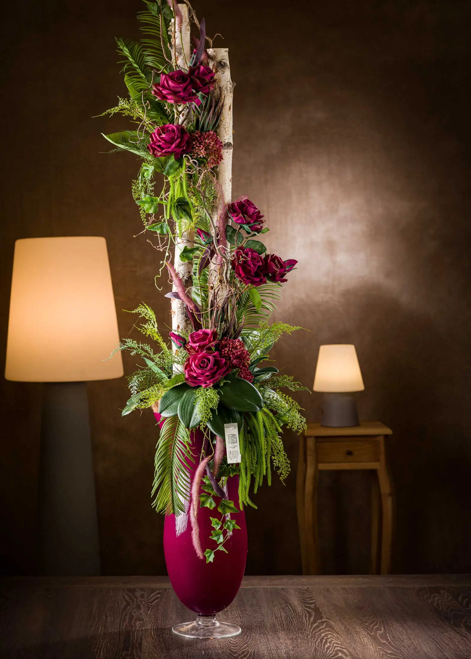 composizioni fiori finti in vaso vetro - Cosa mettere nei vasi per piante finte