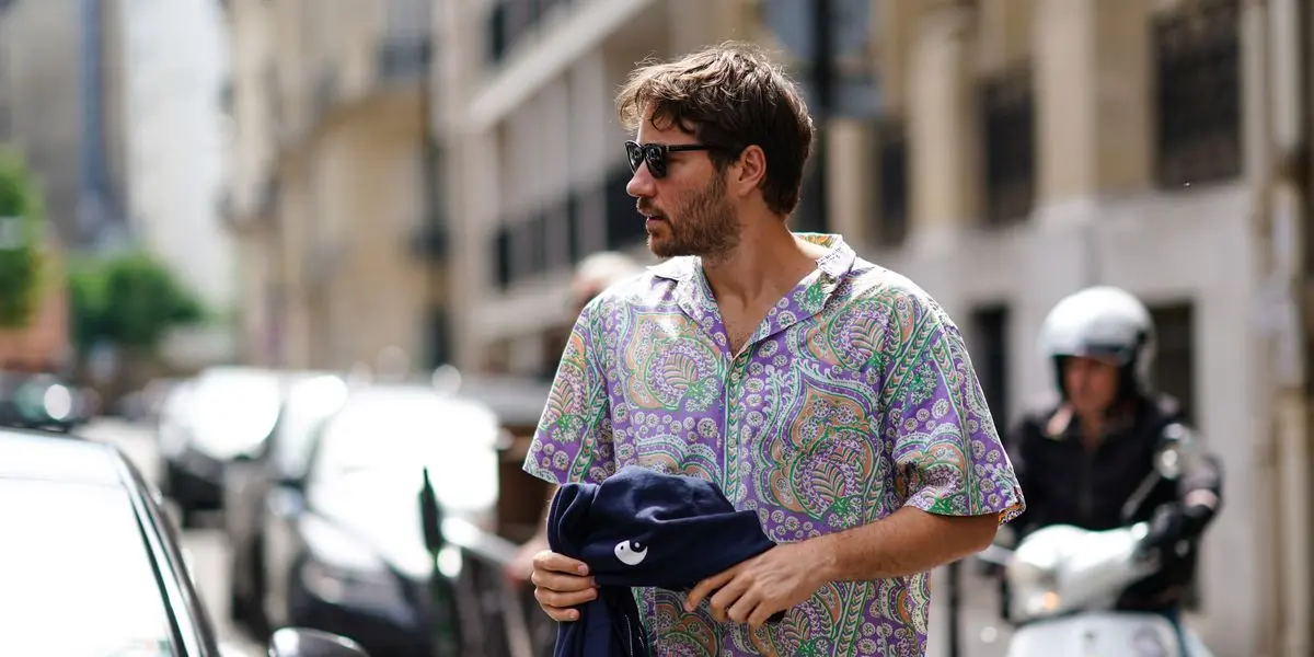 camicia a fiori - Quando indossare camicia maniche corte