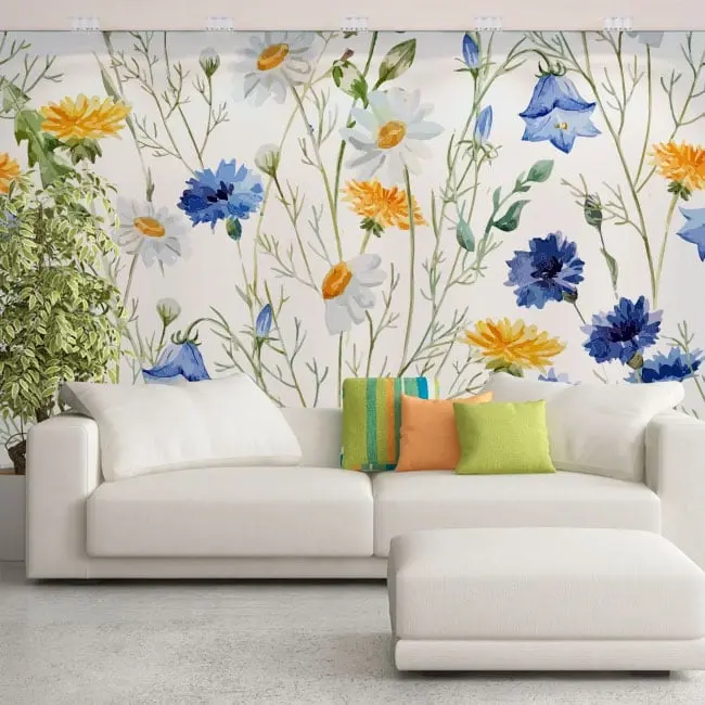 Murales fiori: significato, realizzazione e esempi