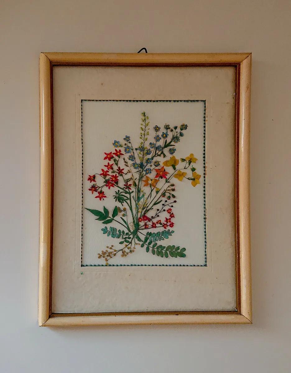 quadri con fiori secchi - Come conservare i fiori in un quadro