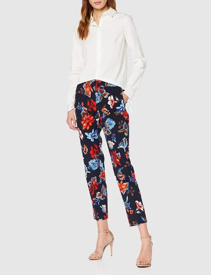 pantaloni fiorati donna - Come si chiamano i pantaloni che vestono larghi