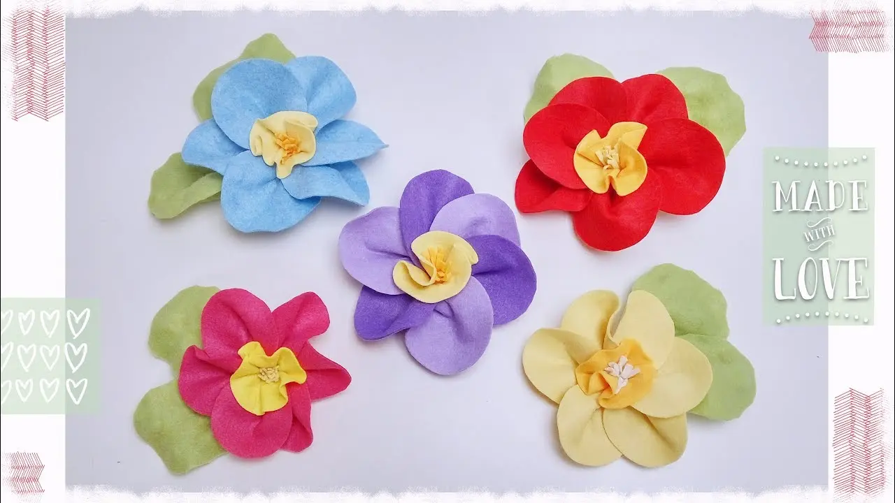Fiori in feltro senza cucire: crea meravigliose decorazioni con facilità - Come si fa a tagliare il feltro fiori in feltro senza cucire - Come si fa a tagliare il feltro