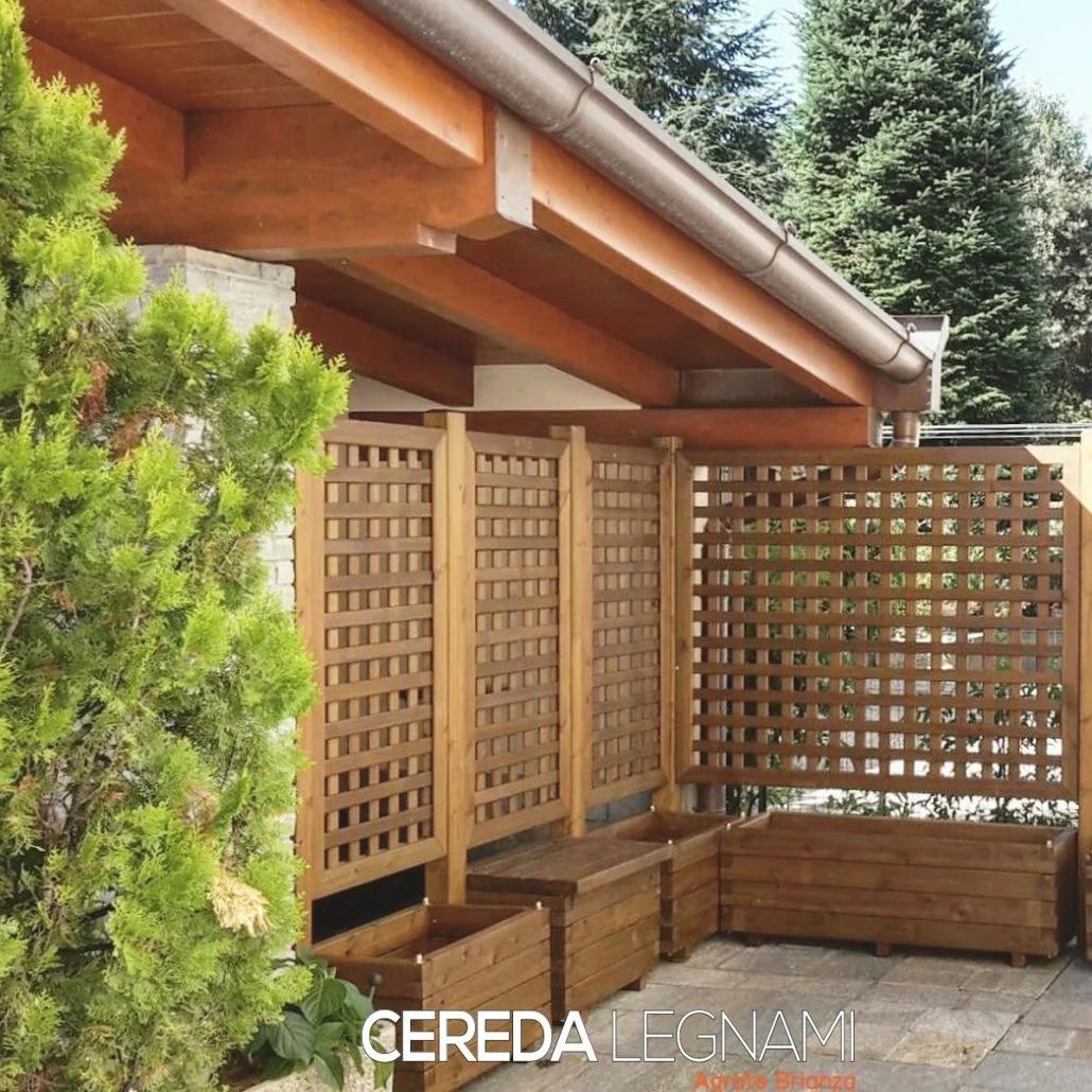Fioriere e grigliati in legno: un tocco naturale per il tuo giardino - Come si fissano i grigliati in legno fioriere e grigliati in legno - Come si fissano i grigliati in legno