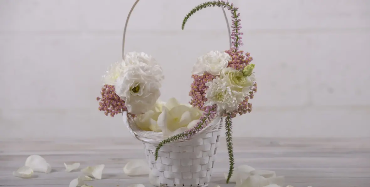 cestini di fiori fai da te - Cosa fare con i cesti di vimini