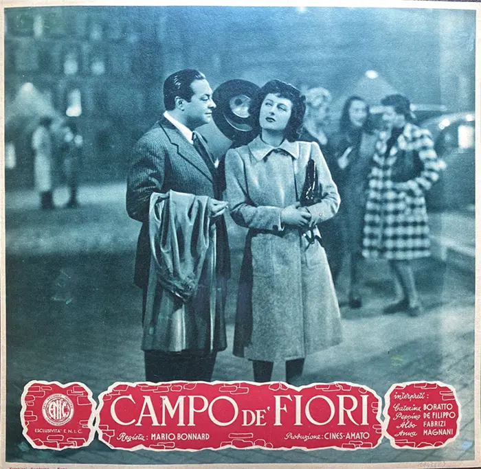 Cast di Campo de' Fiori 1943: Un film indimenticabile sulla Resistenza italiana - In che anno è stato girato il film Campo dei Fiori cast di campo de' fiori 1943 - In che anno è stato girato il film Campo dei Fiori