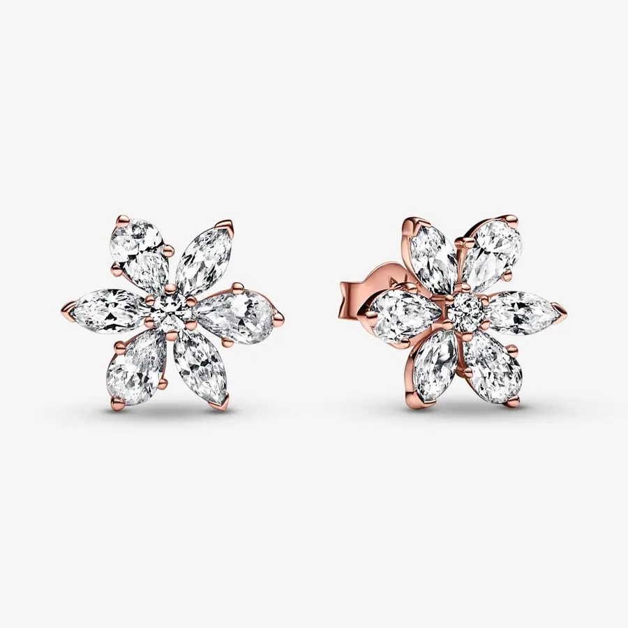 Orecchini Pandora Fiore: il simbolo di eleganza e femminilità - In che materiale sono i Pandora orecchini pandora fiore - In che materiale sono i Pandora