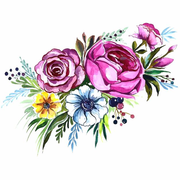 disegni di fiori colorati - Perché i fiori hanno colori diversi