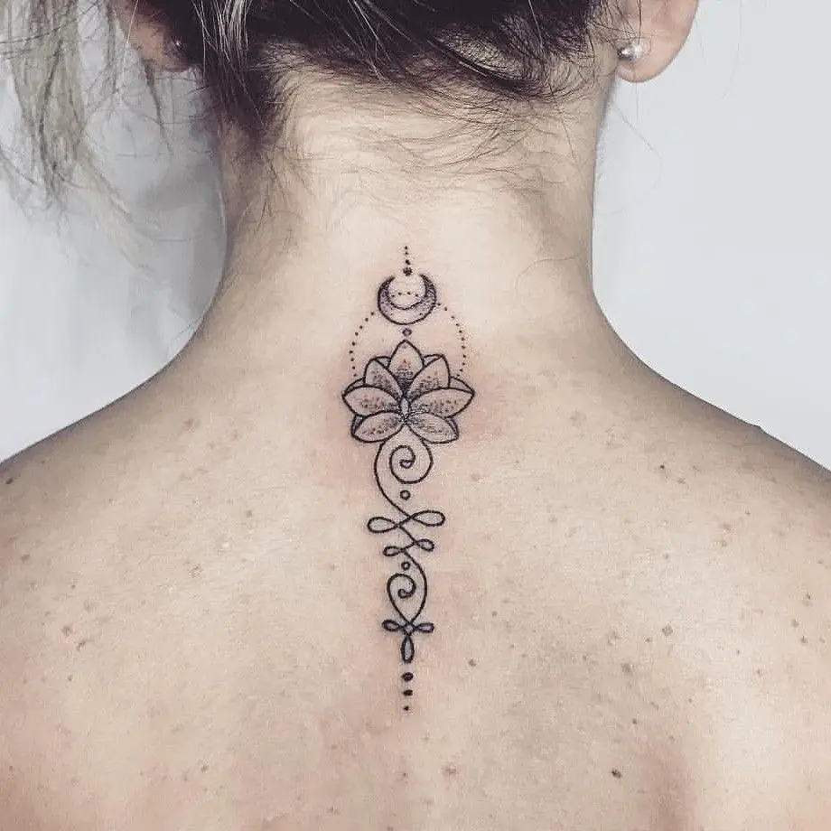 VASSAGO Collana Con Fiore Di Loto E Simbolo Om - Ciondolo Yoga In Acciaio Inossidabile Per Donne E Ragazze, Regalo Spirituale