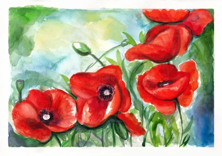 Acquerelli di Fiori - Quali sono i colori ad acquerelli acquerelli di fiori - Quali sono i colori ad acquerelli