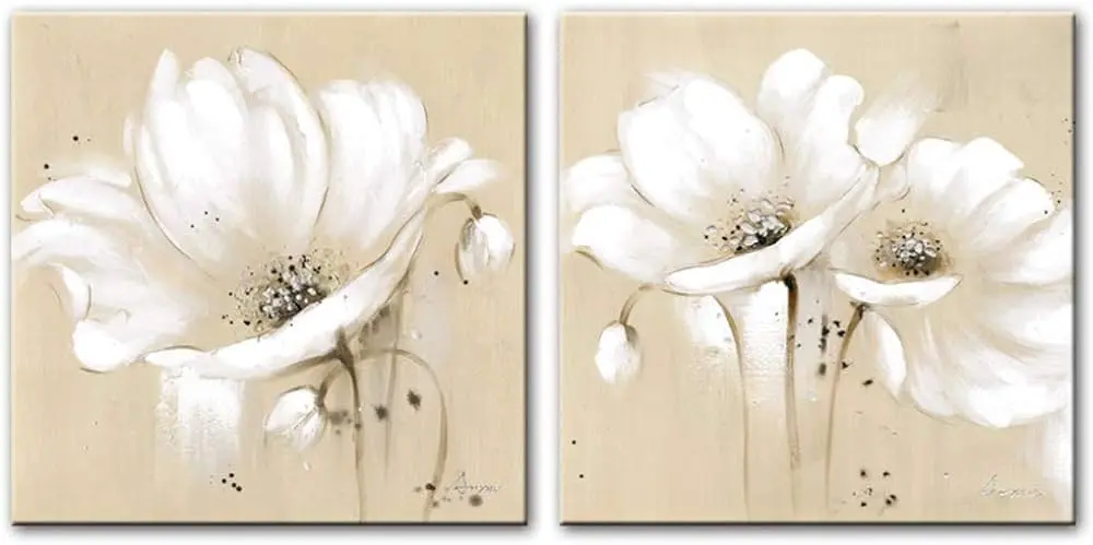 quadri moderni con fiori bianchi - Quando si regalano i fiori bianchi