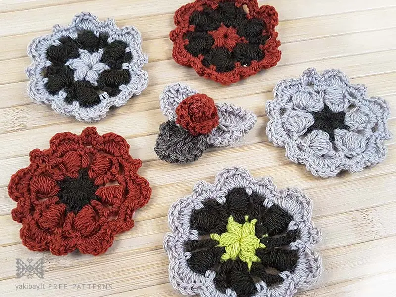 fiori uncinetto per borse - Quanta rafia per borsa uncinetto