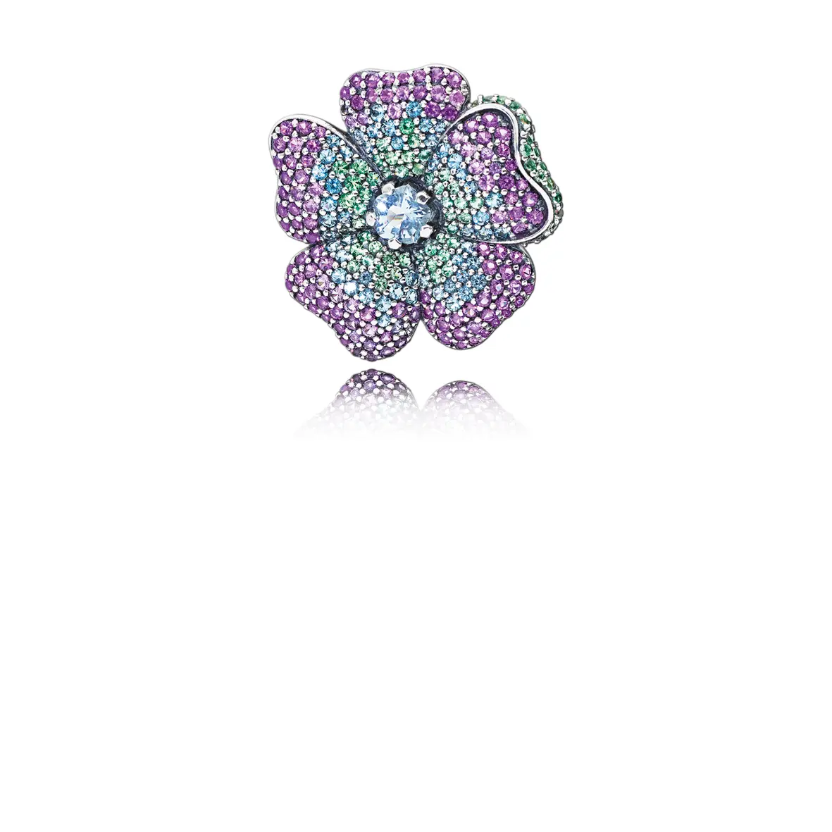 Spilla pandora fiore: eleganza floreale per outfit unici