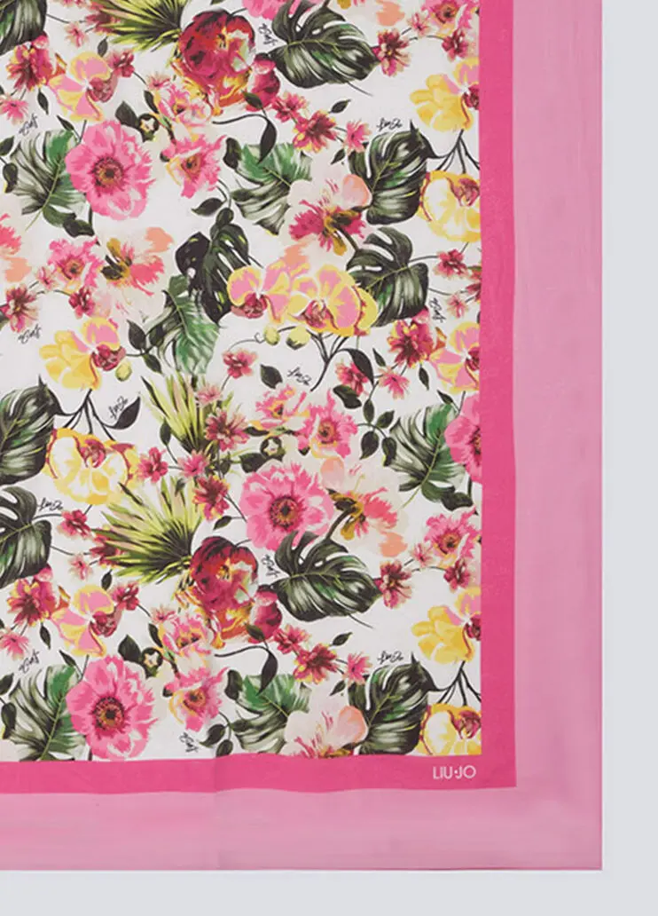 Foulard Liu Jo Fiori: Il tocco floreale per completare il tuo look - Quanto costa un foulard di Liu Jo foulard liu jo fiori - Quanto costa un foulard di Liu Jo