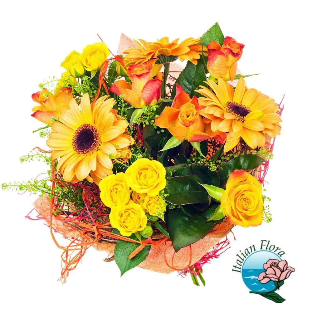 Mazzo di fiori gialli: un regalo luminoso e allegro - Quanto costa un mazzo di rose gialle mazzo di fiori gialli - Quanto costa un mazzo di rose gialle