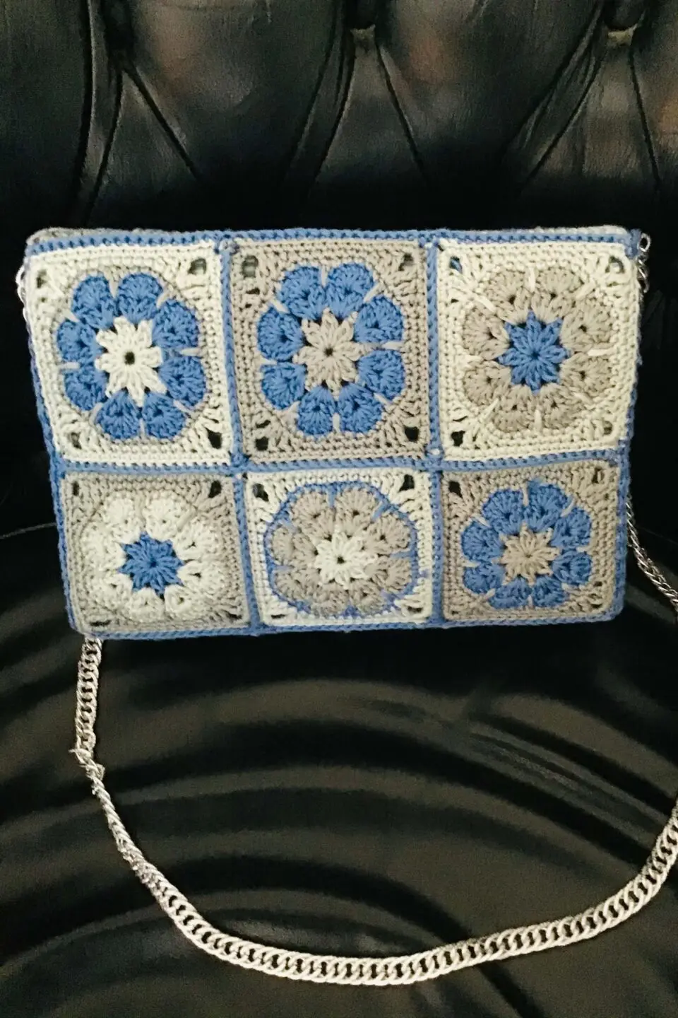 Borsa con fiore africano uncinetto - Quanto cotone per una borsa all'uncinetto borsa con fiore africano uncinetto - Quanto cotone per una borsa all'uncinetto