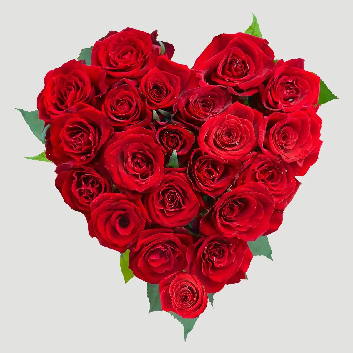 Cuore di fiori freschi: un tocco di bellezza naturale